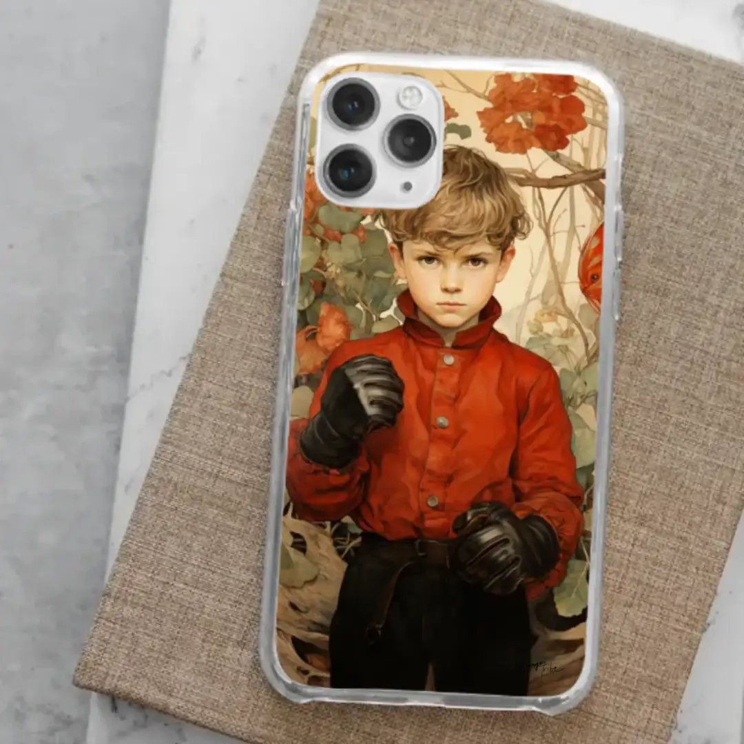 iPhone case garden kid