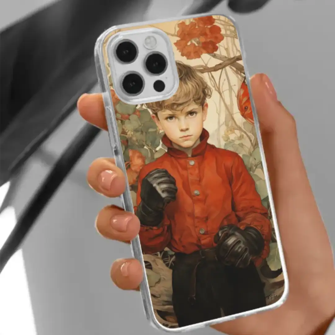 iPhone case garden kid