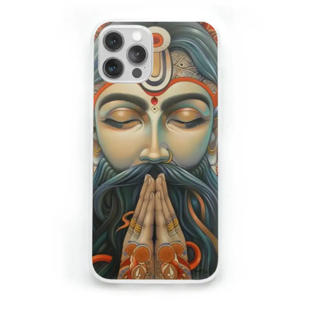 iPhone case Bearded indian god
