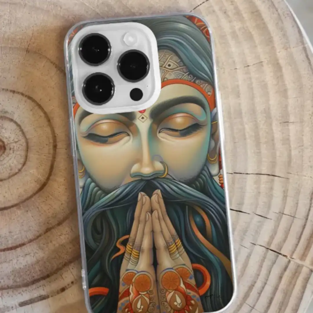 iPhone case Bearded indian god