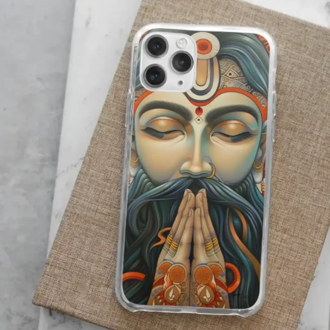 iPhone case Bearded indian god