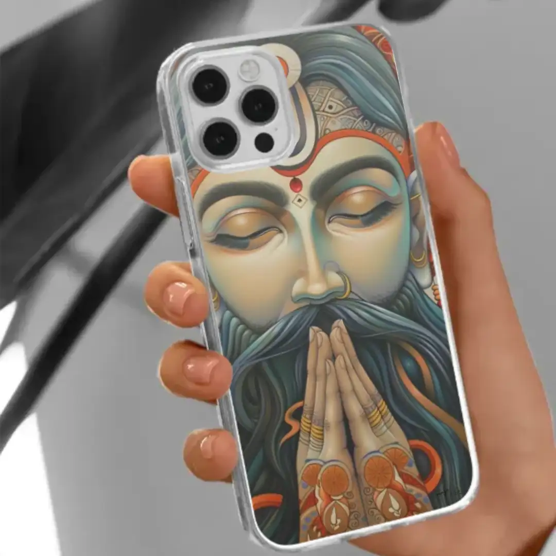 iPhone case Bearded indian god