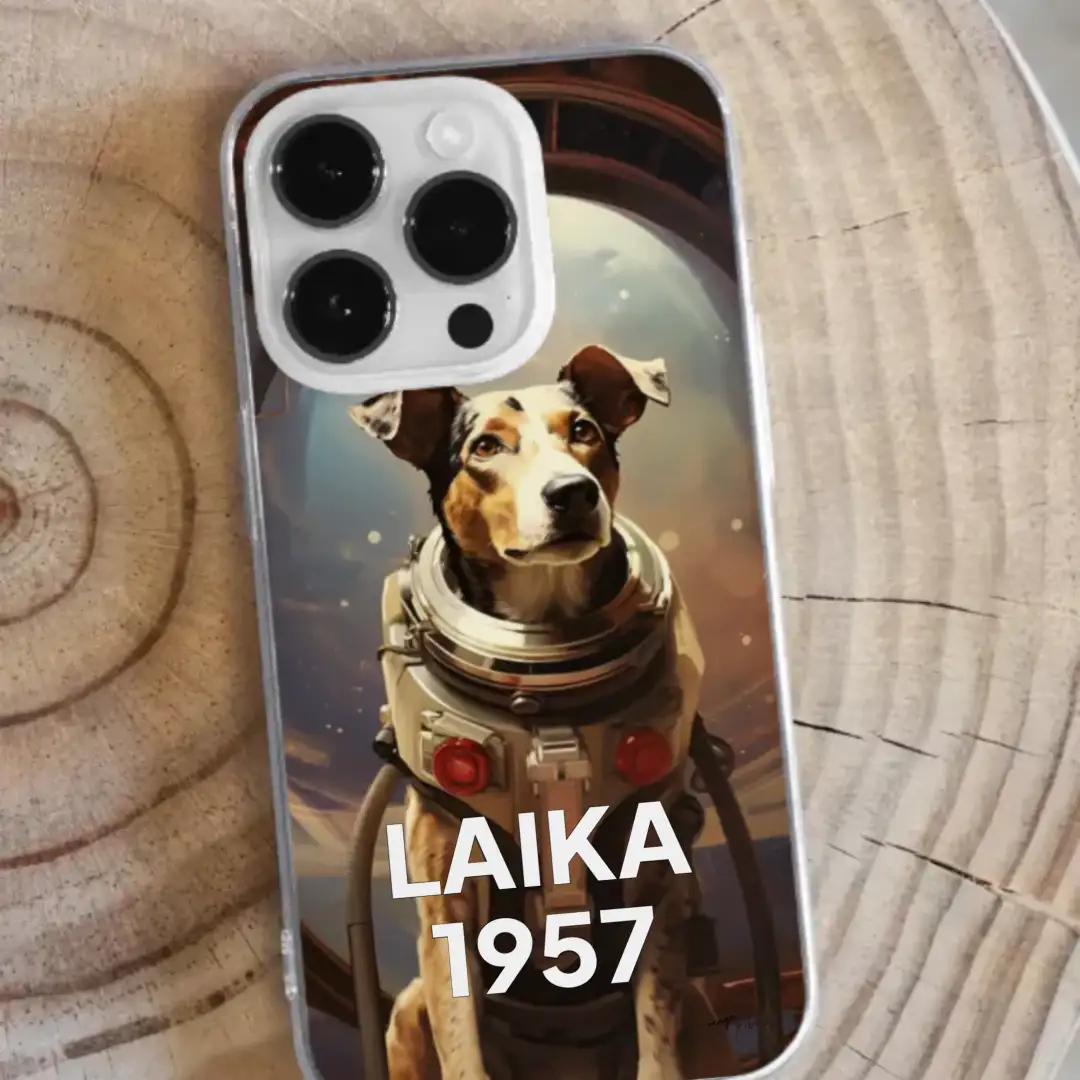 iPhone case Space dog