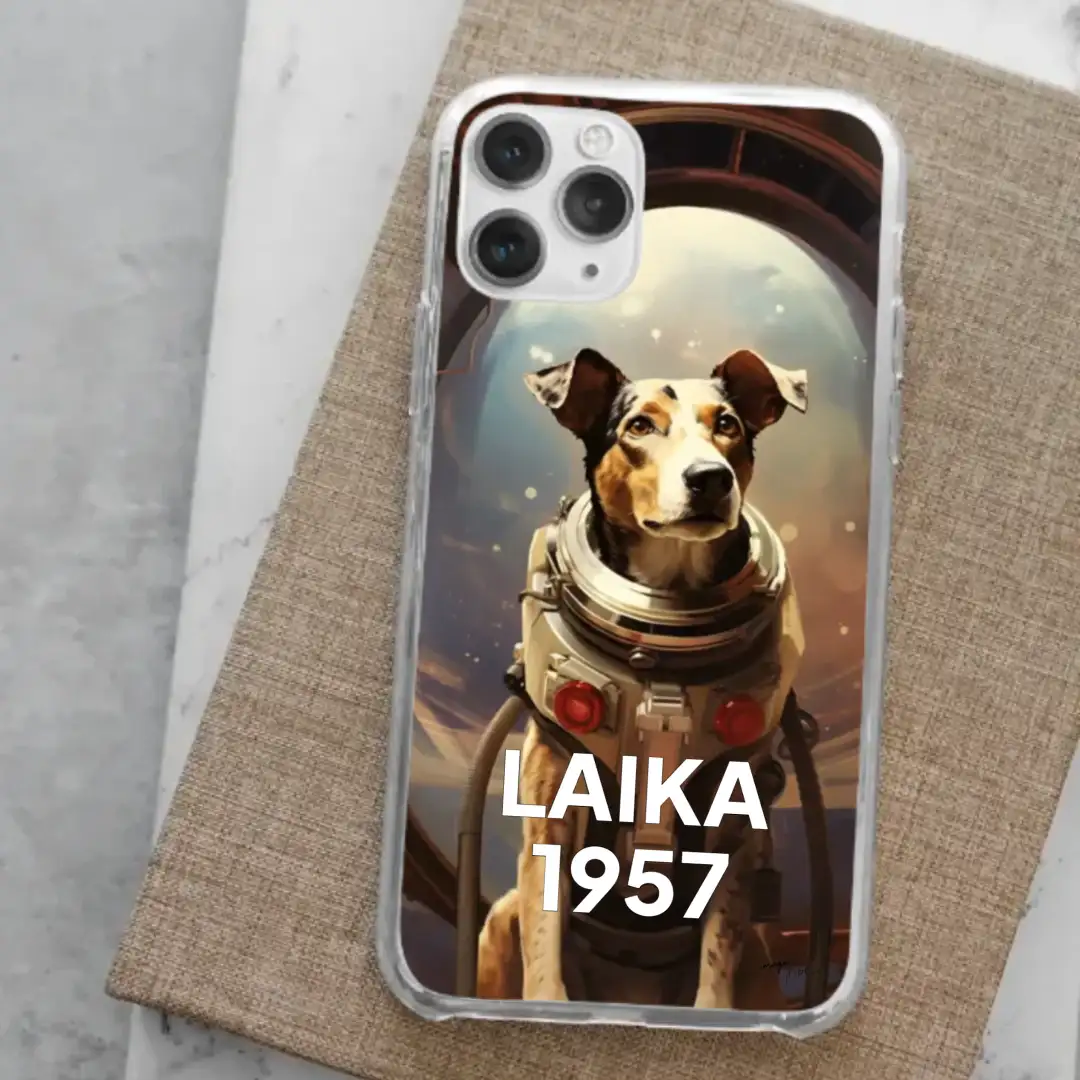 iPhone case Space dog