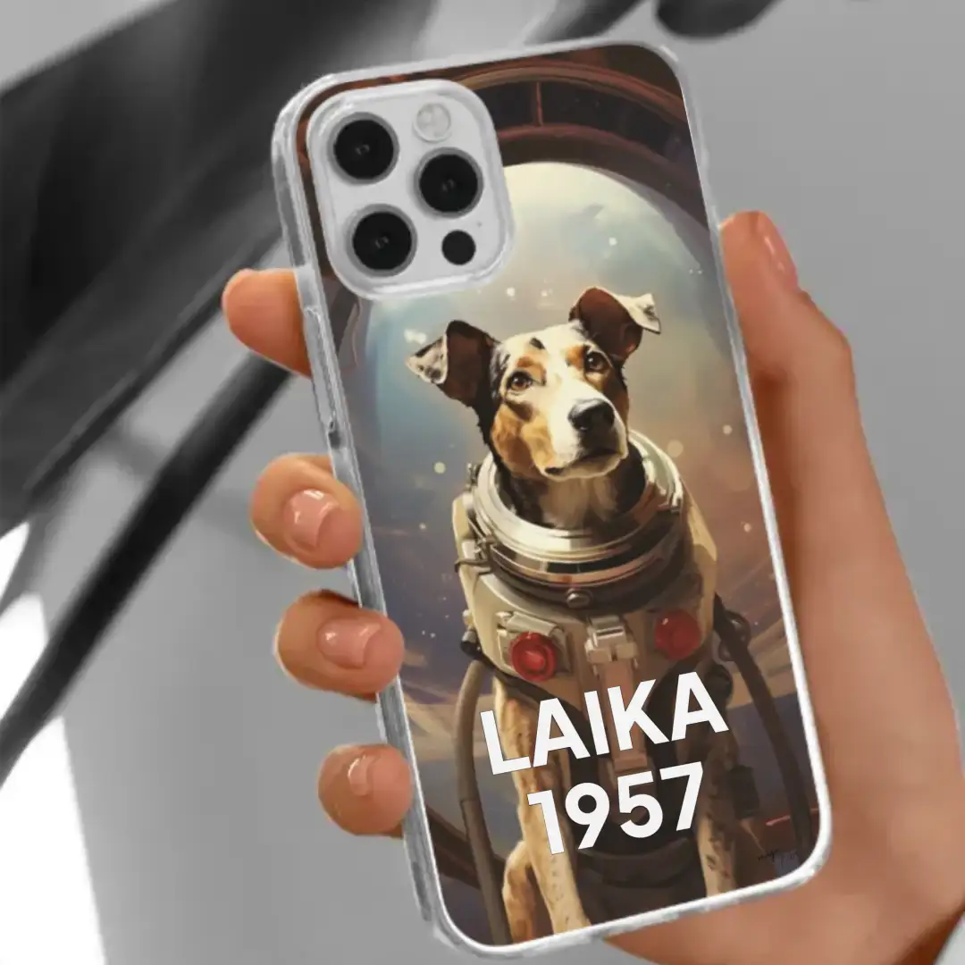 iPhone case Space dog