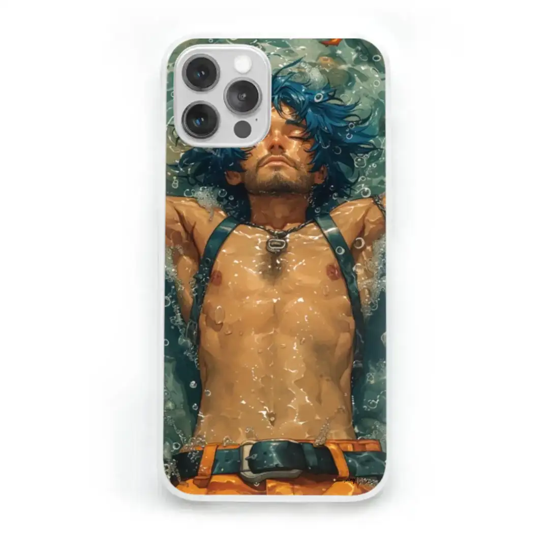 iPhone case refreshing guy