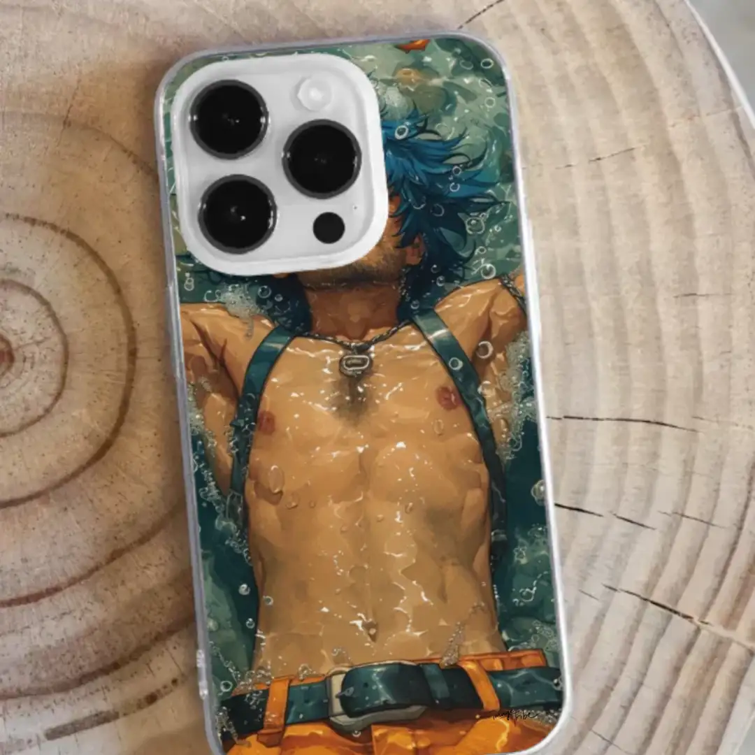iPhone case refreshing guy