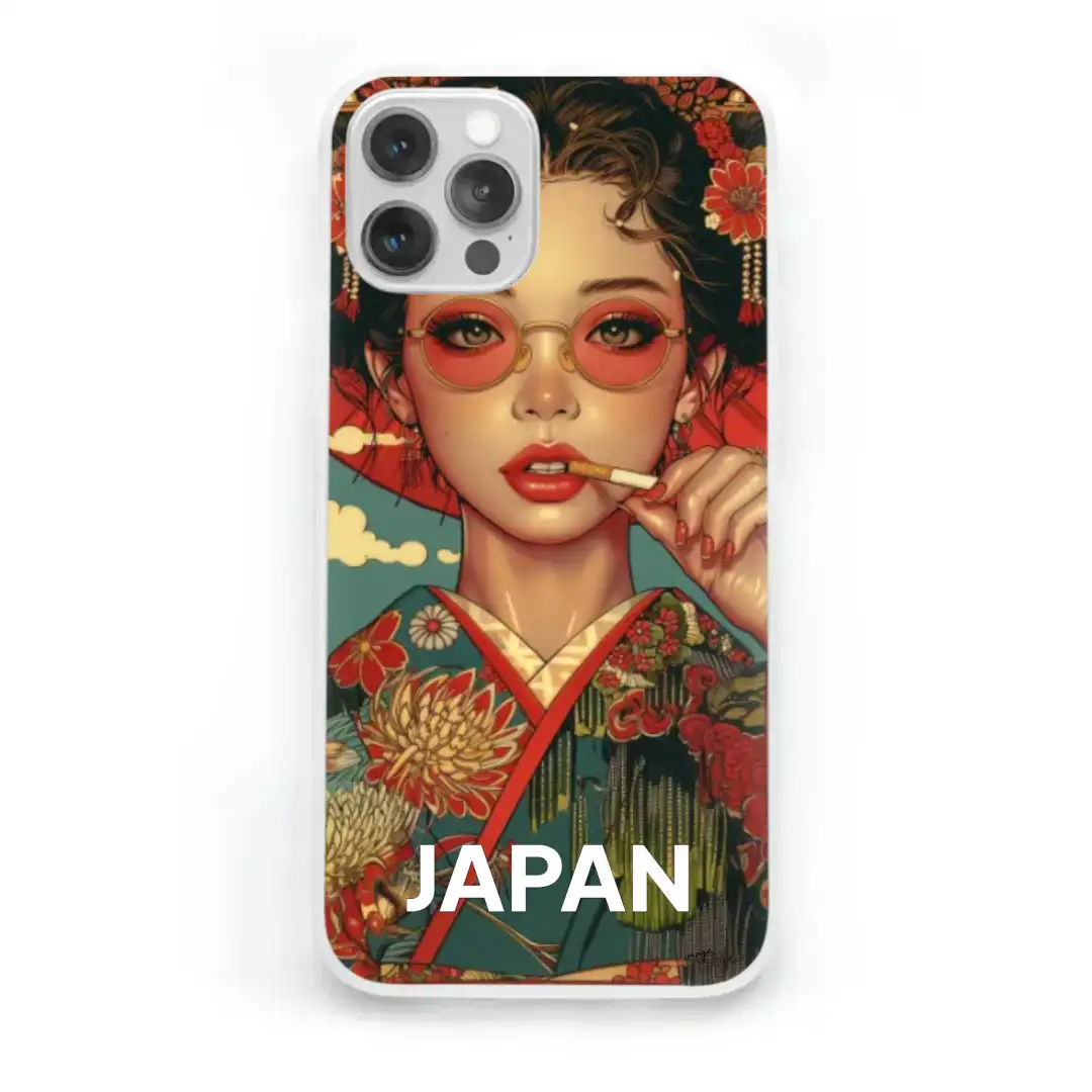 iPhone case Oiran beauty