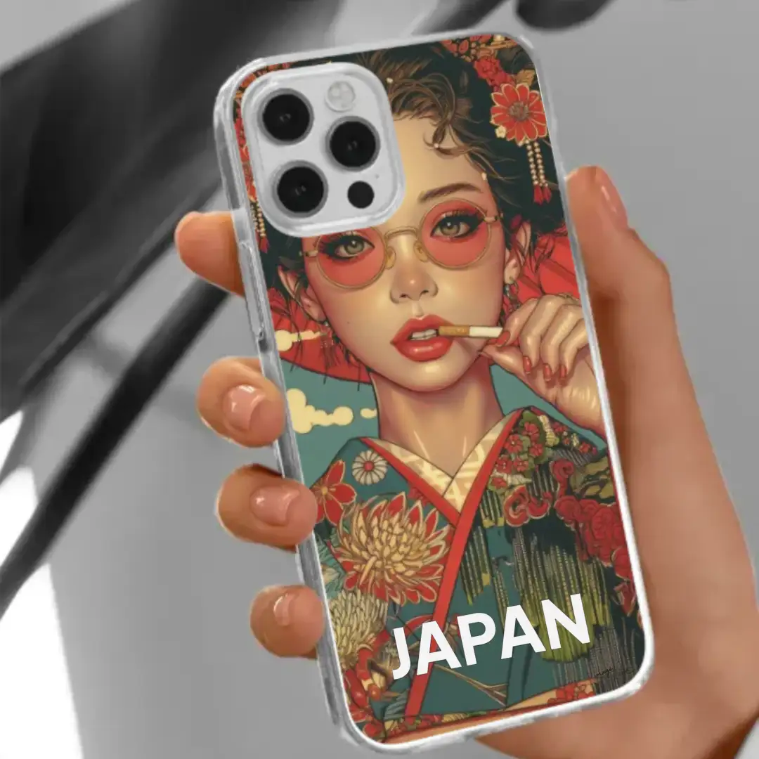 iPhone case Oiran beauty