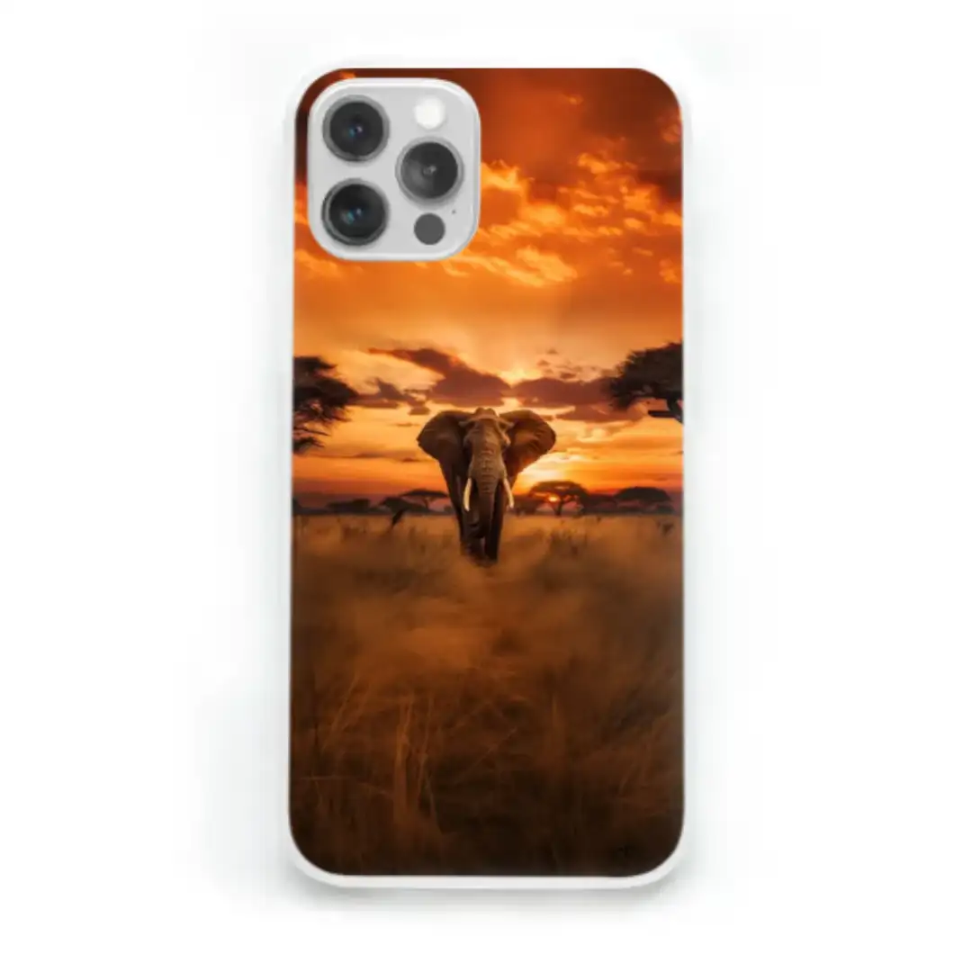 iPhone case Serengeti's elephant