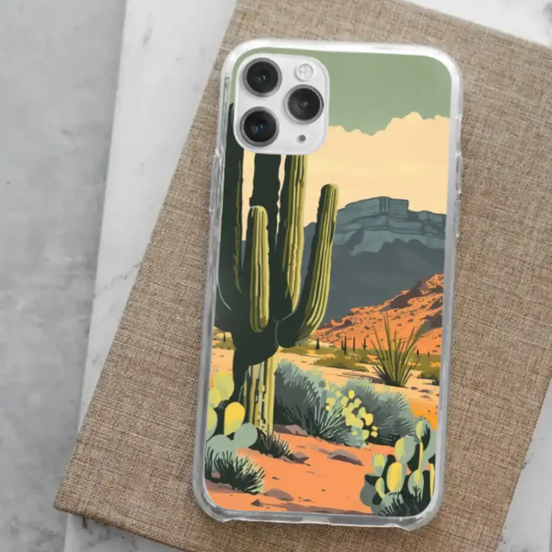 iPhone case Cactus in the desert