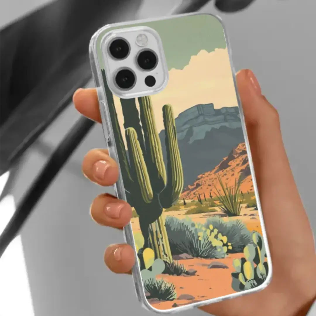 iPhone case Cactus in the desert