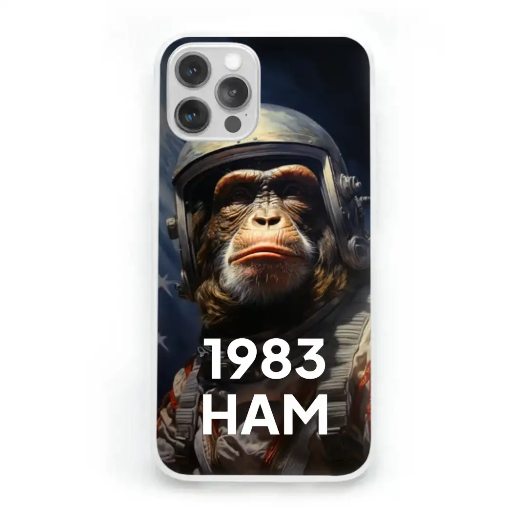 iPhone case Space monkey