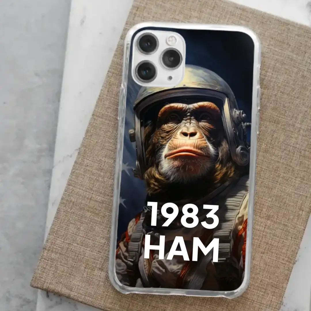 iPhone case Space monkey