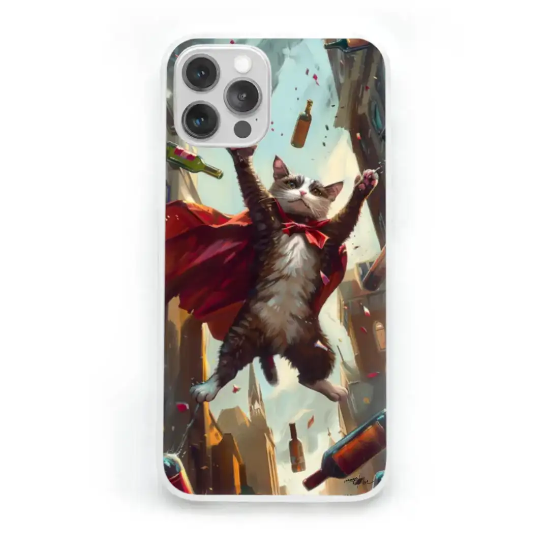 iPhone case Jumping cat