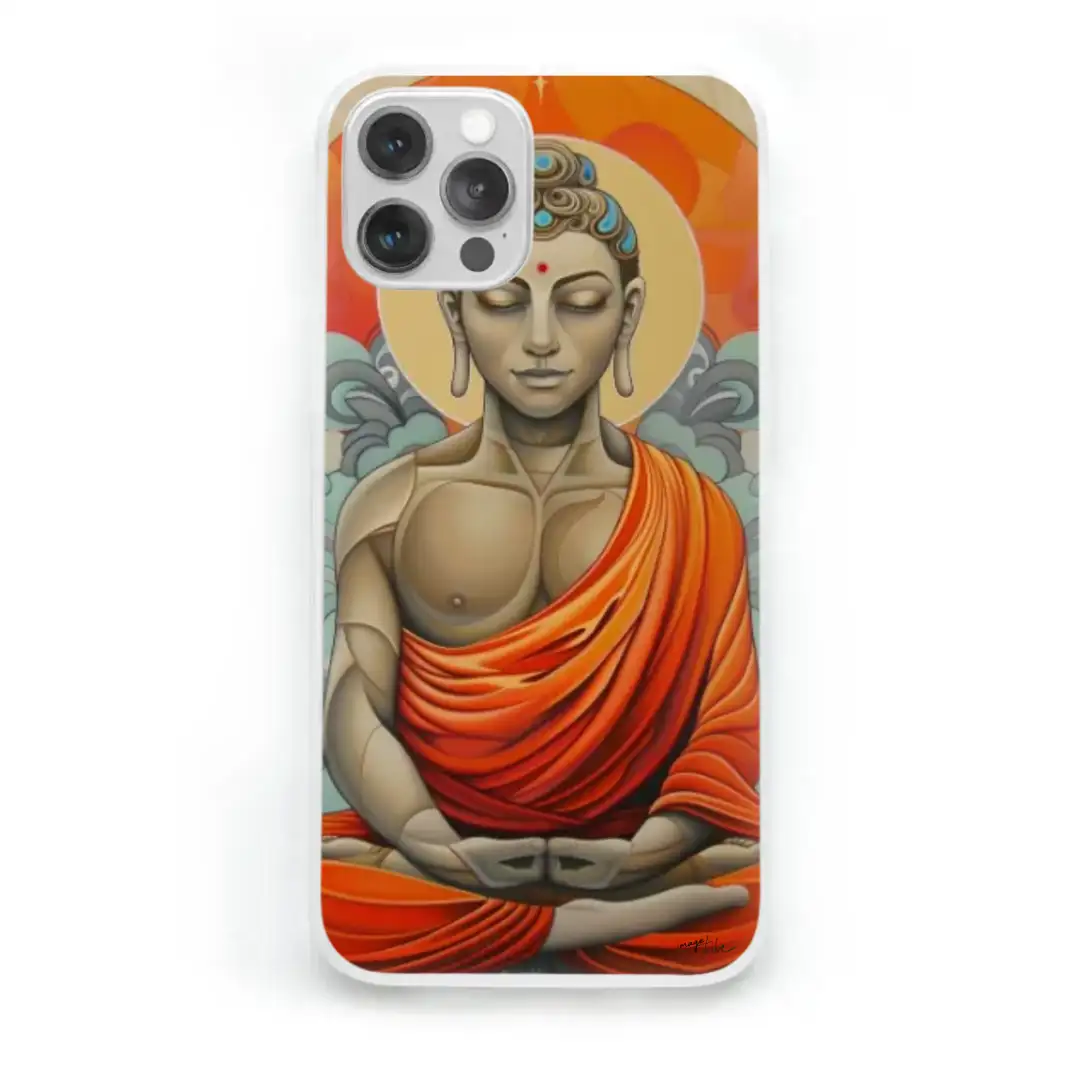 iPhone case buddha meditating