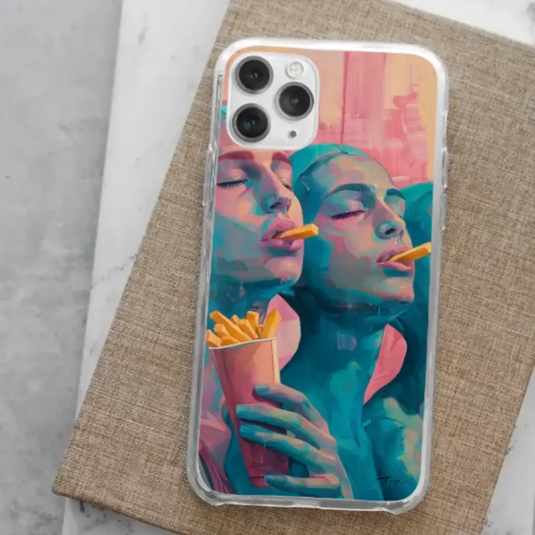 iPhone case Fries art
