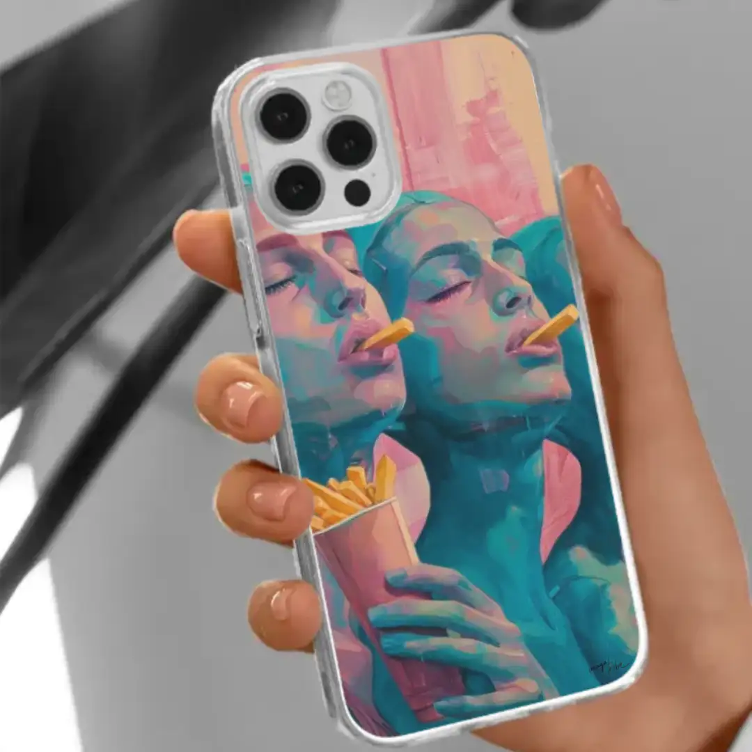 iPhone case Fries art