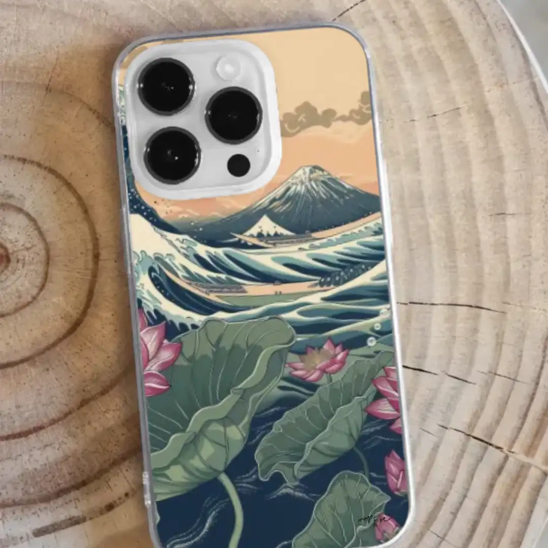 iPhone case Fuji's tsunami