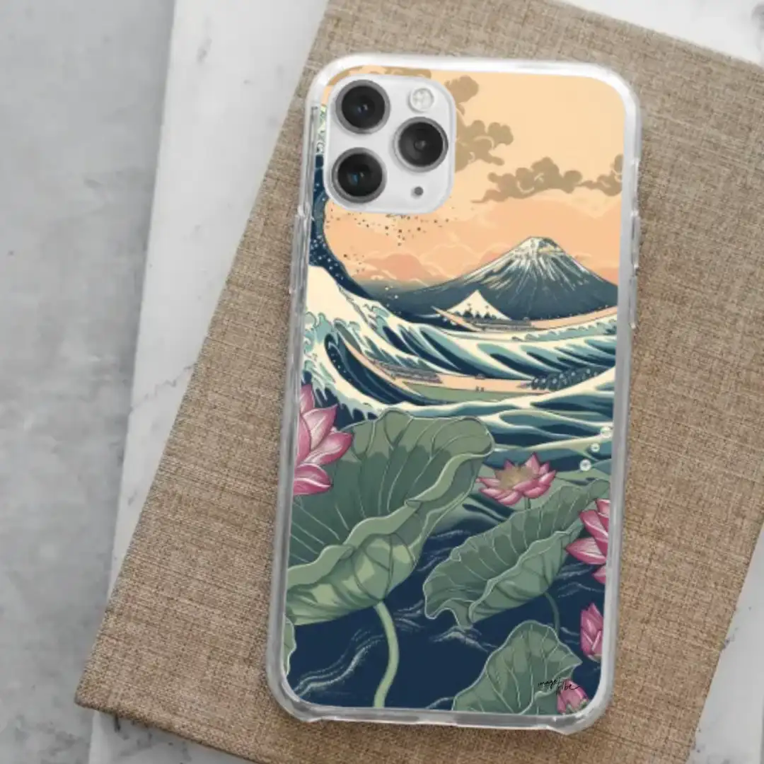iPhone case Fuji's tsunami