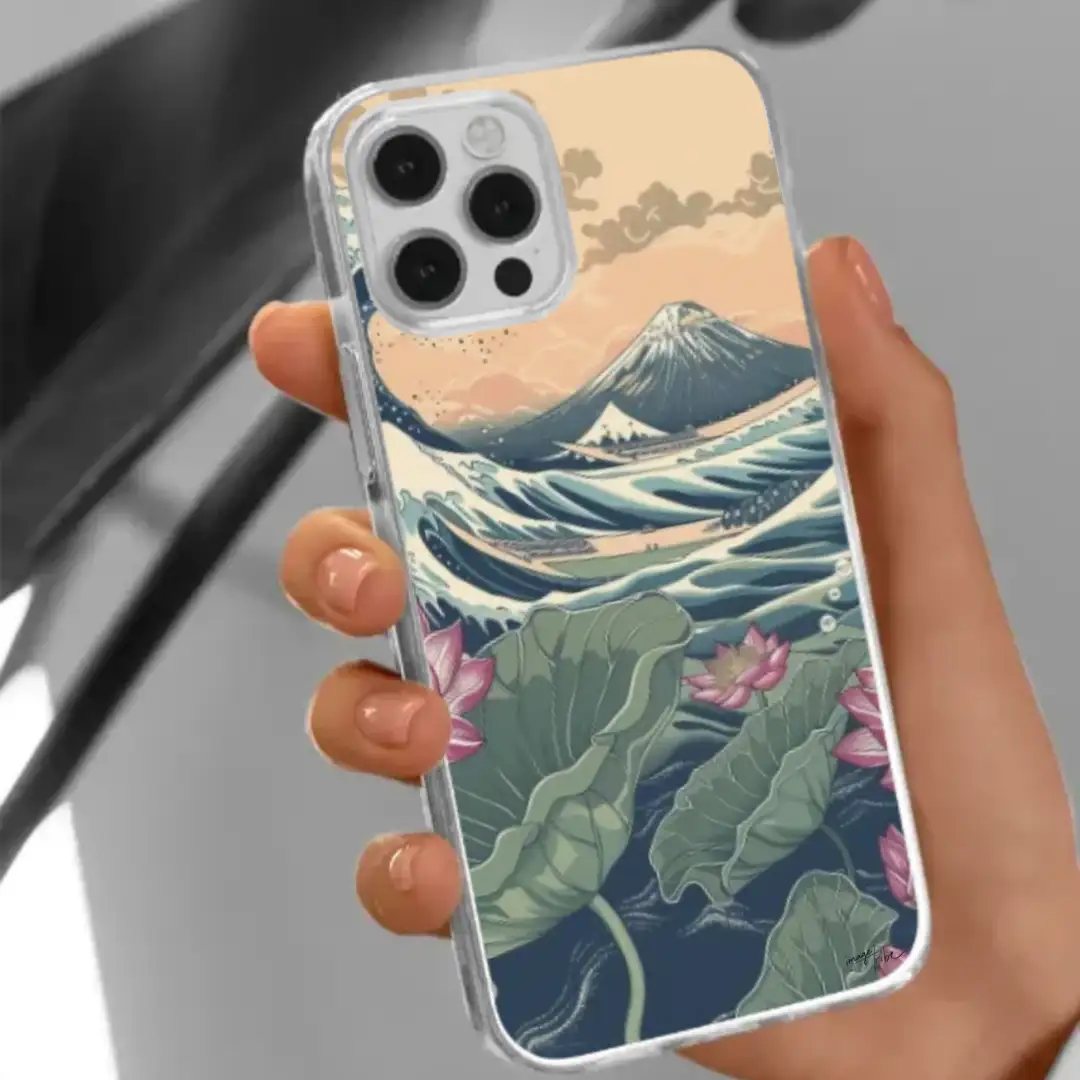 iPhone case Fuji's tsunami