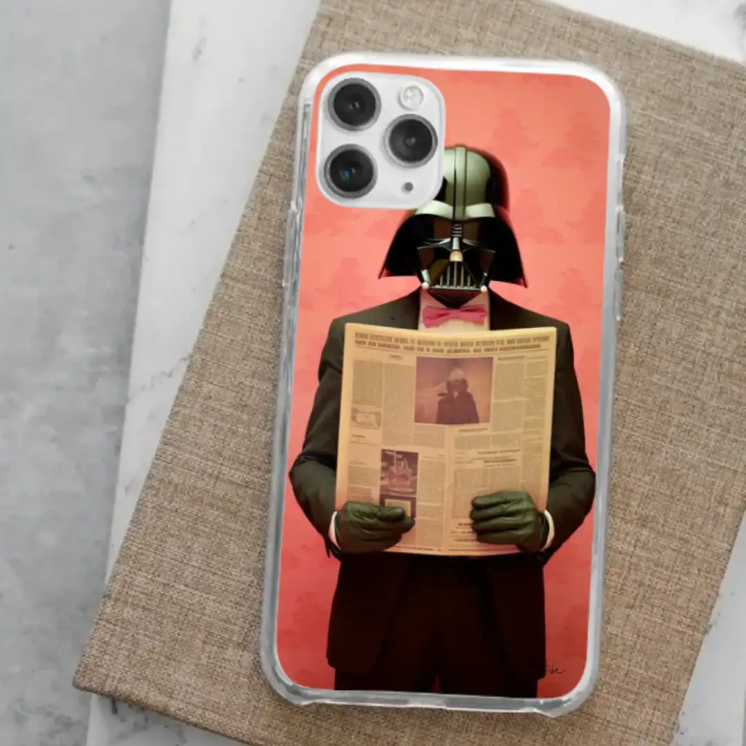 iPhone case Vader with the news