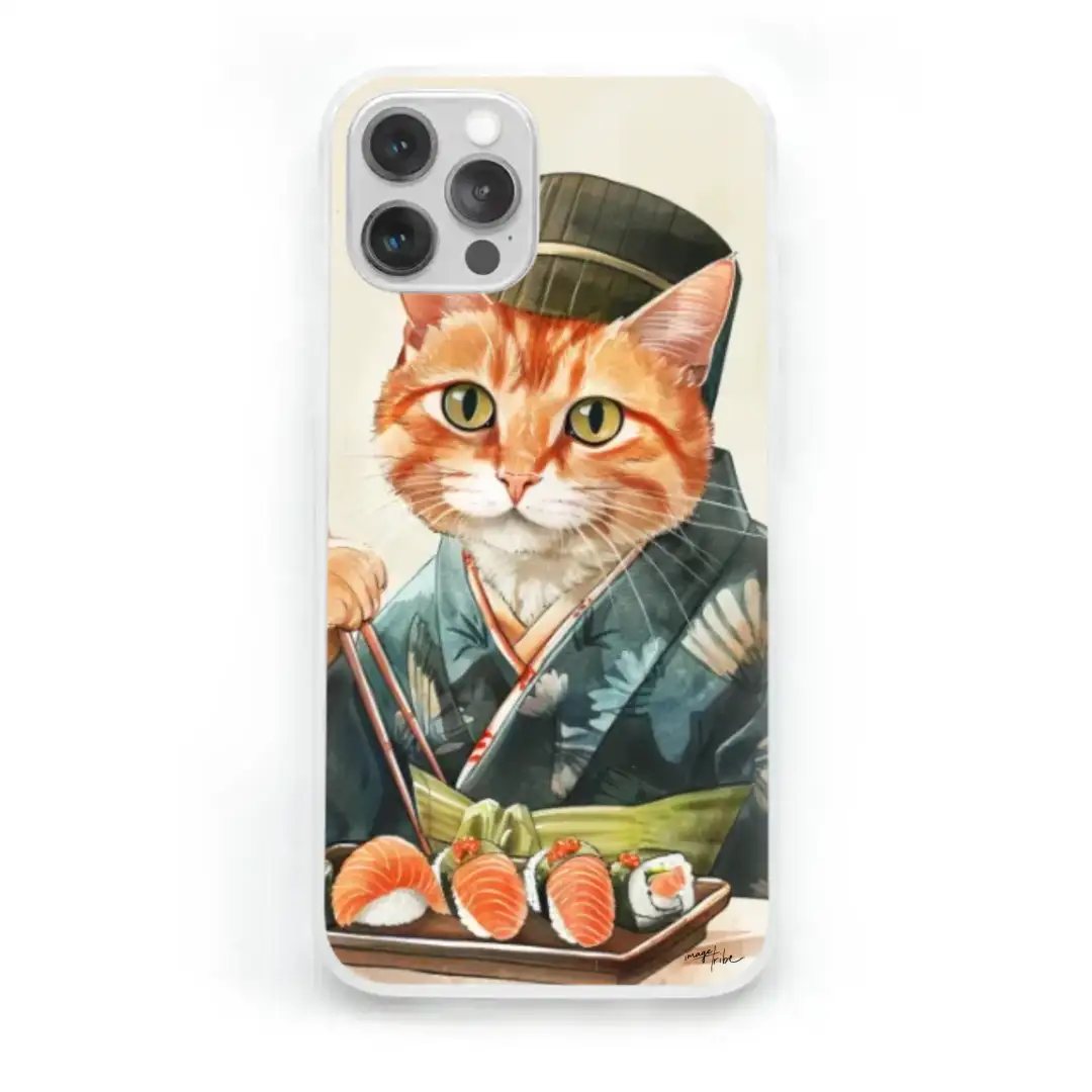 iPhone case sushi cat 5