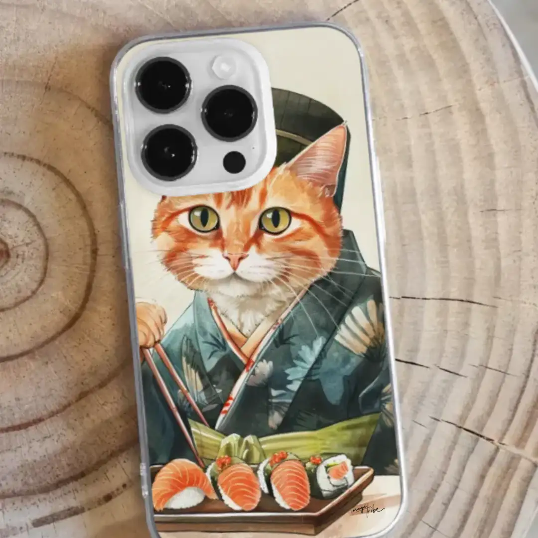 iPhone case sushi cat 5