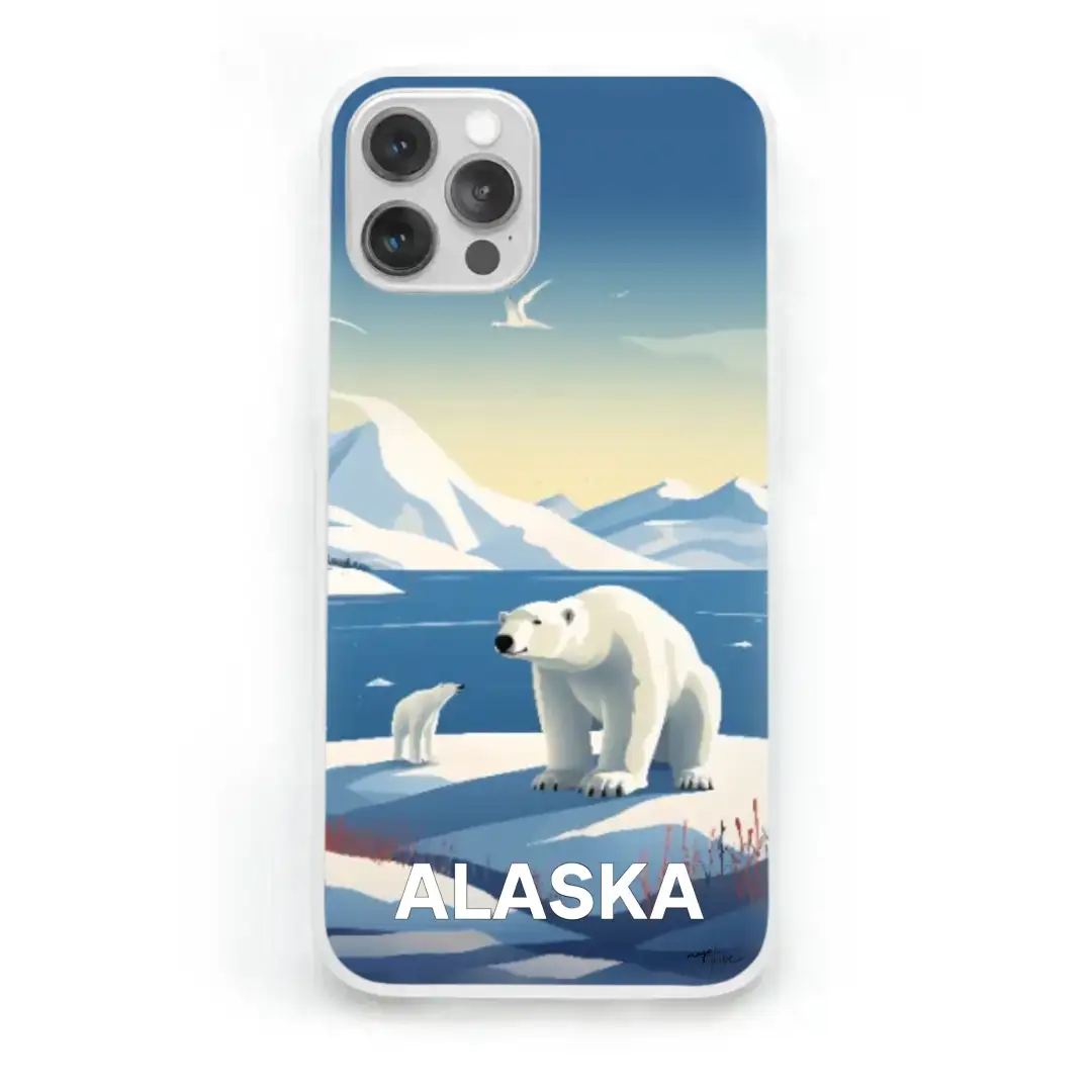 iPhone case Alaskan polar bear