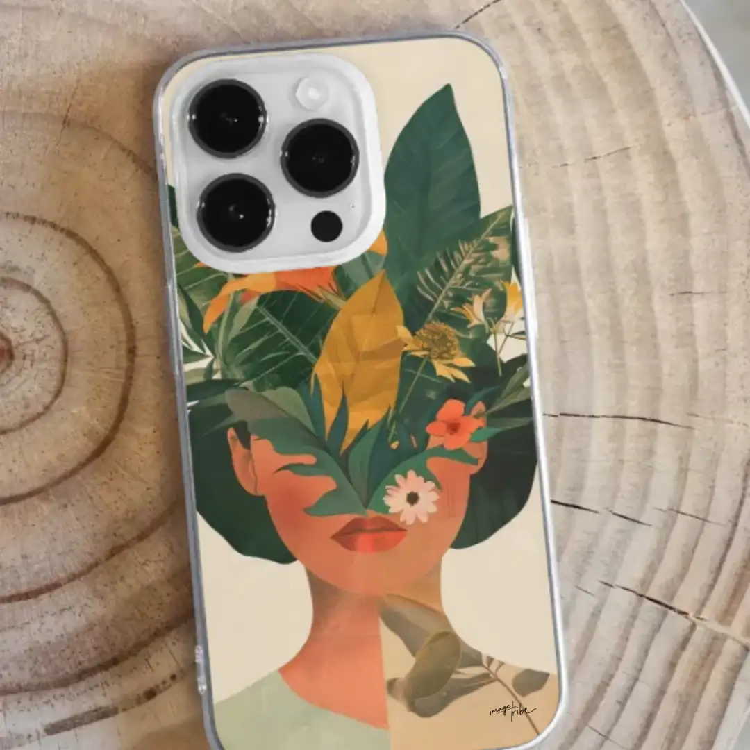 iPhone case Flower portrait