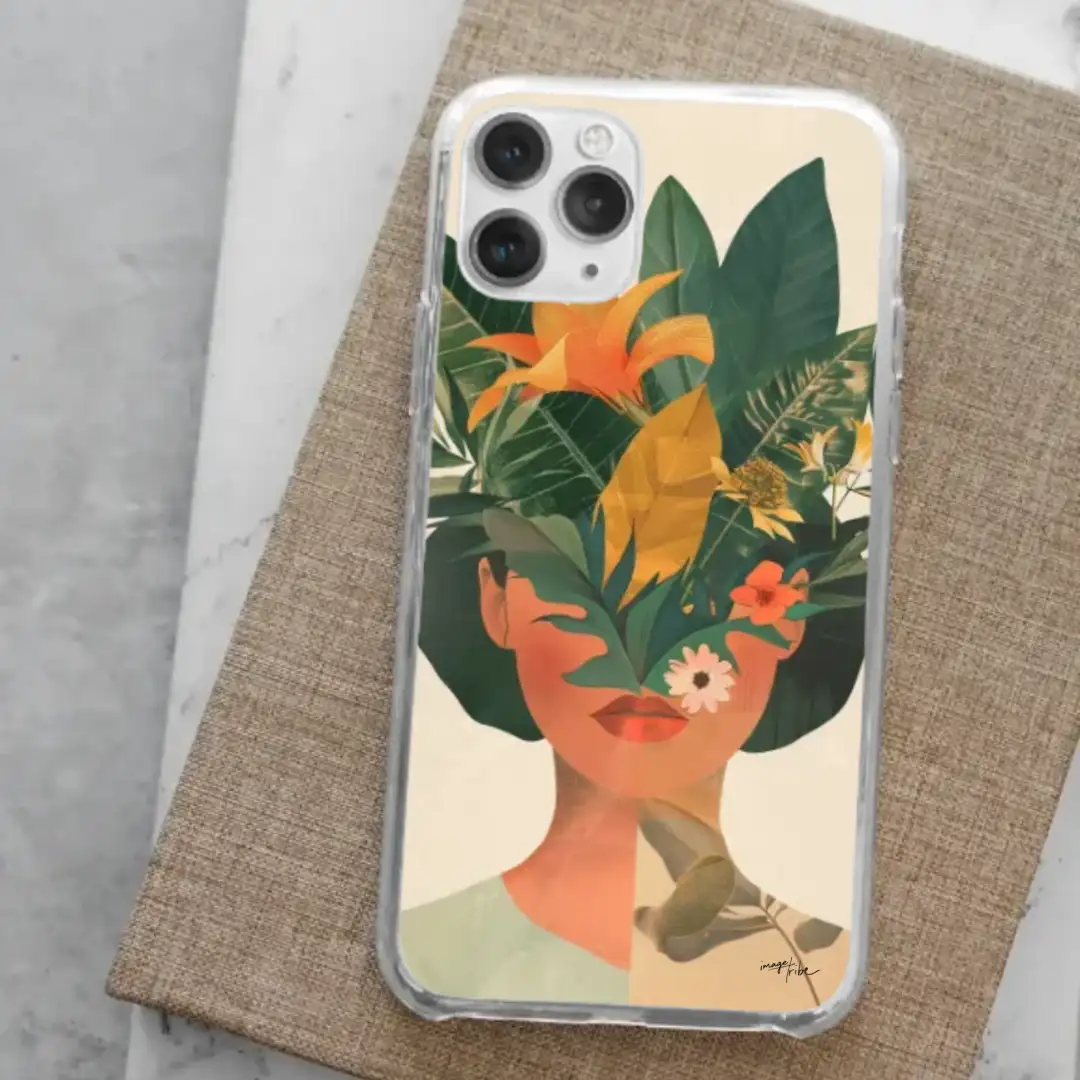 iPhone case Flower portrait