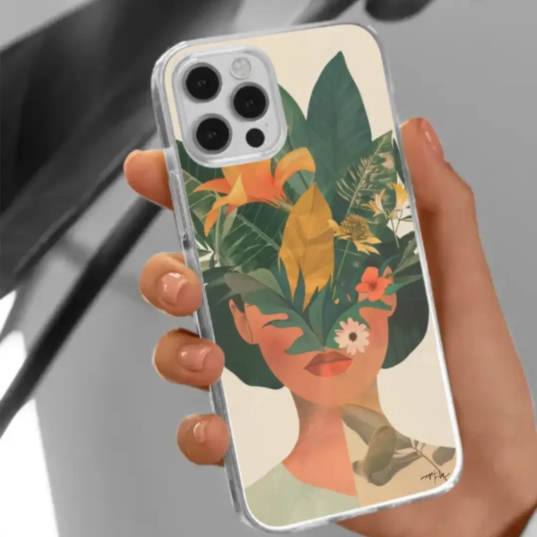 iPhone case Flower portrait