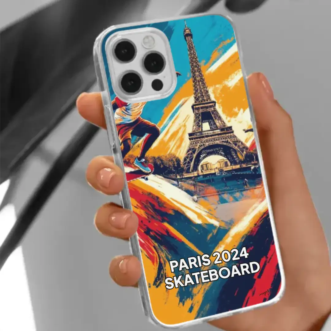 iPhone case PARIS 2024 SKATEBOARD