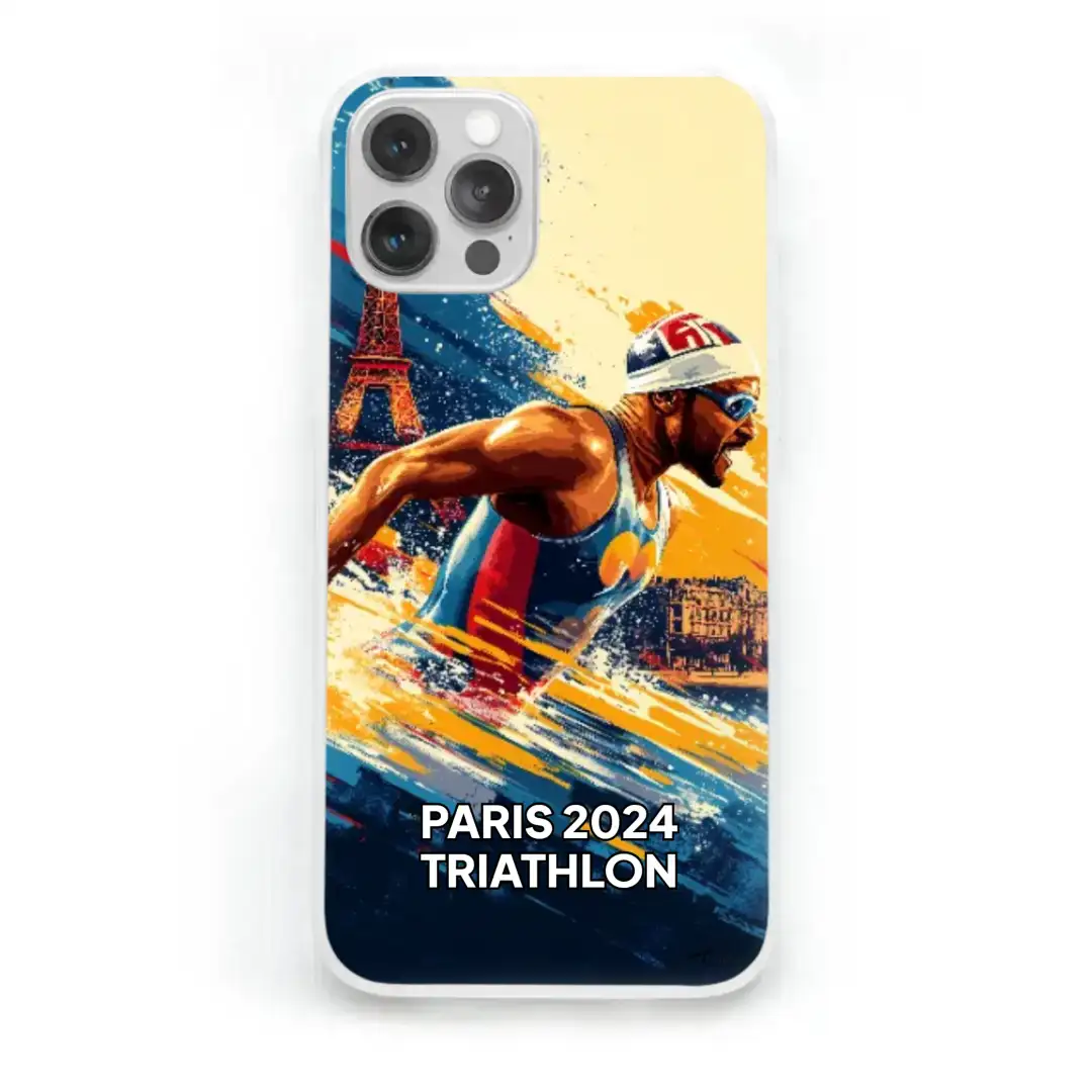 iPhone case Triathlon Paris 2024