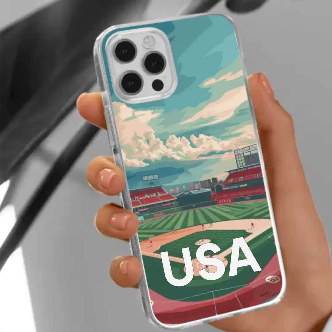 iPhone case baseball stadium
