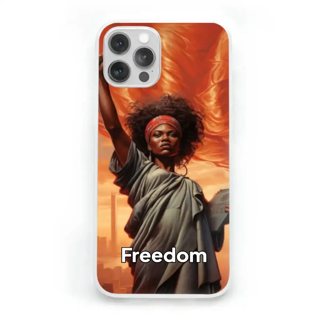iPhone case Woman of liberty