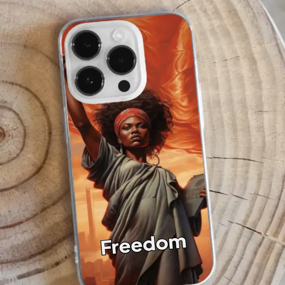 iPhone case Woman of liberty