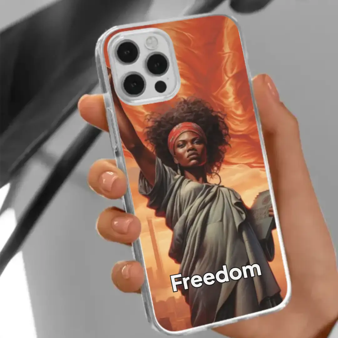 iPhone case Woman of liberty