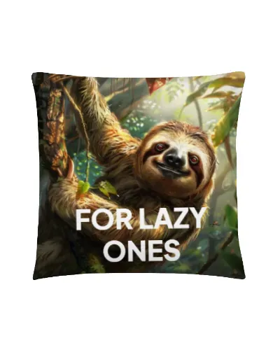 Pillow happy sloth