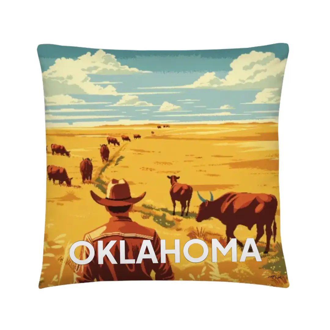 Pillow The cowboy culture 