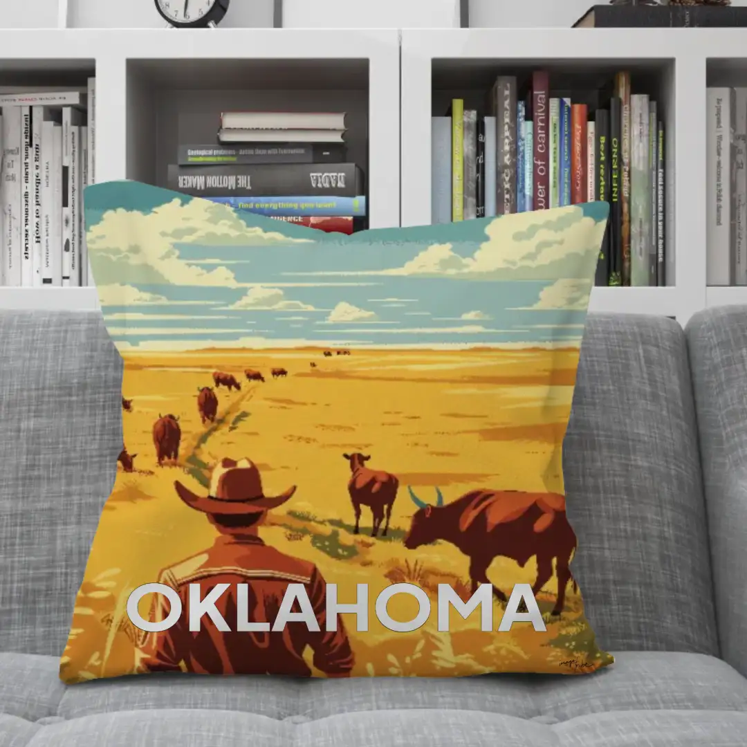 Pillow The cowboy culture 