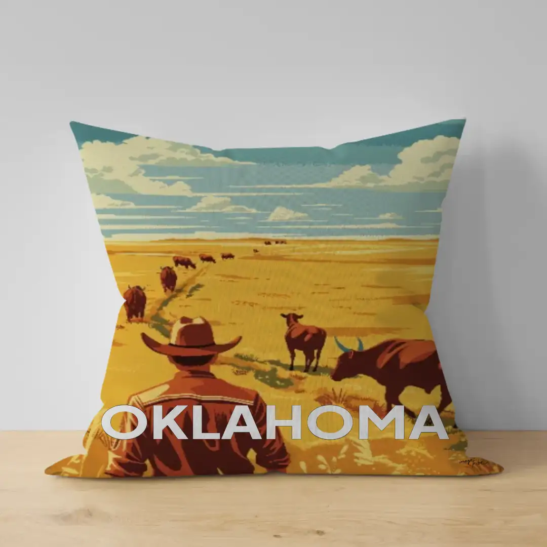 Pillow The cowboy culture 