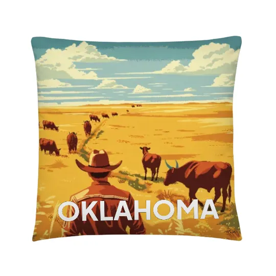 Pillow The cowboy culture 