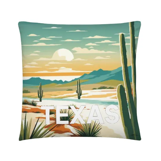 Pillow Texas desert