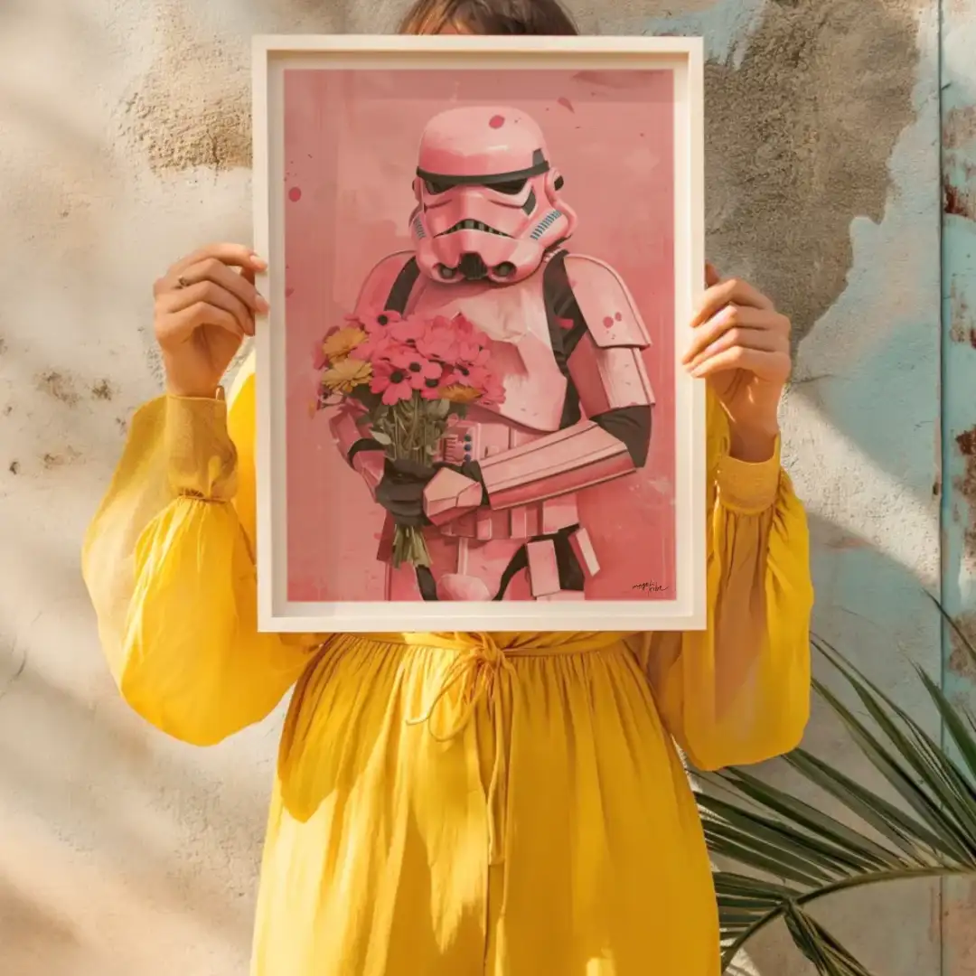 Poster Sending Flowers