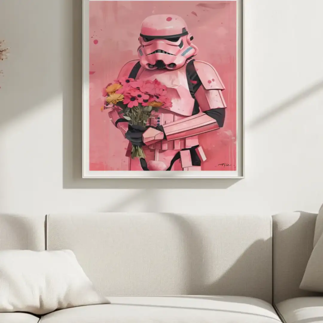 Poster Sending Flowers