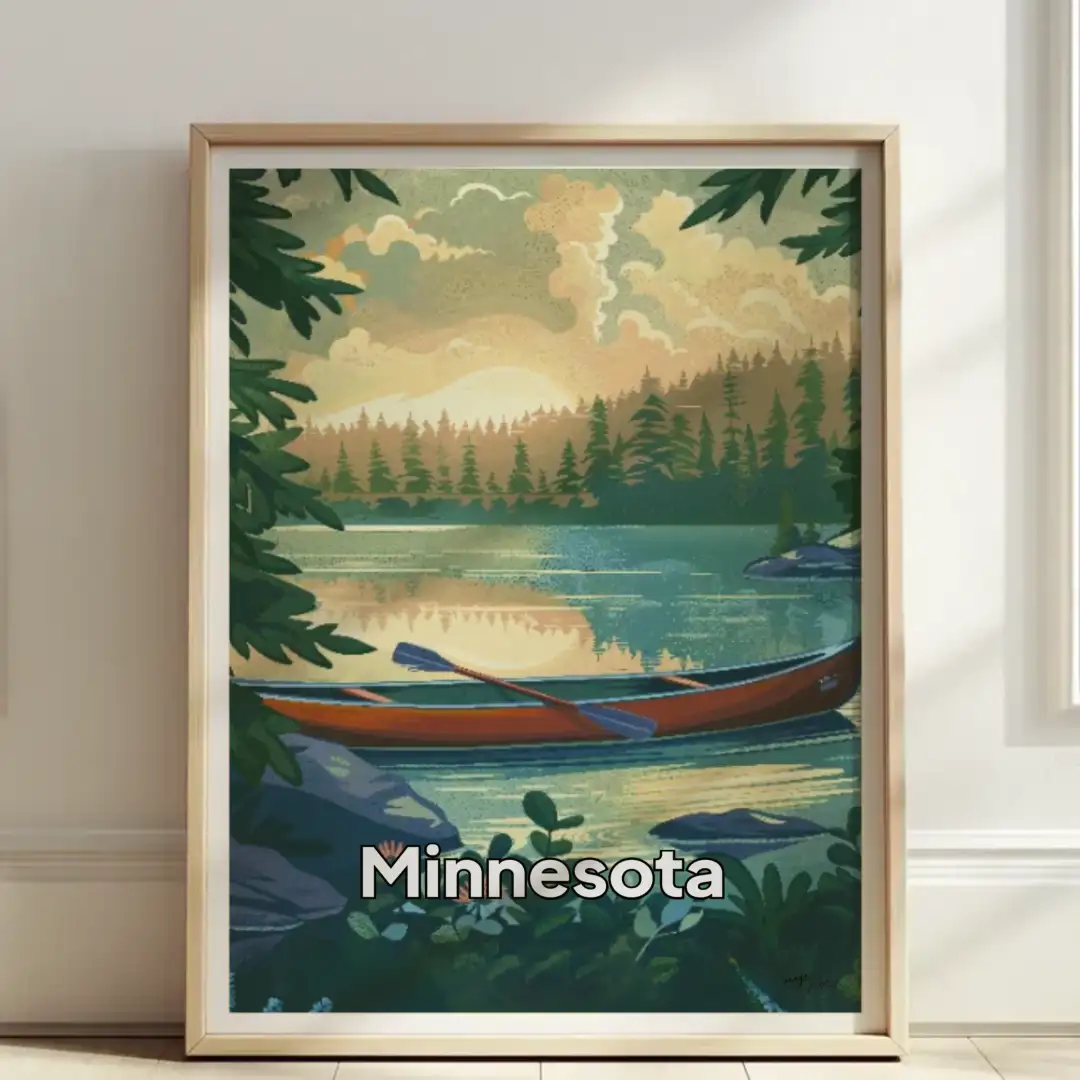 Poster Lake life