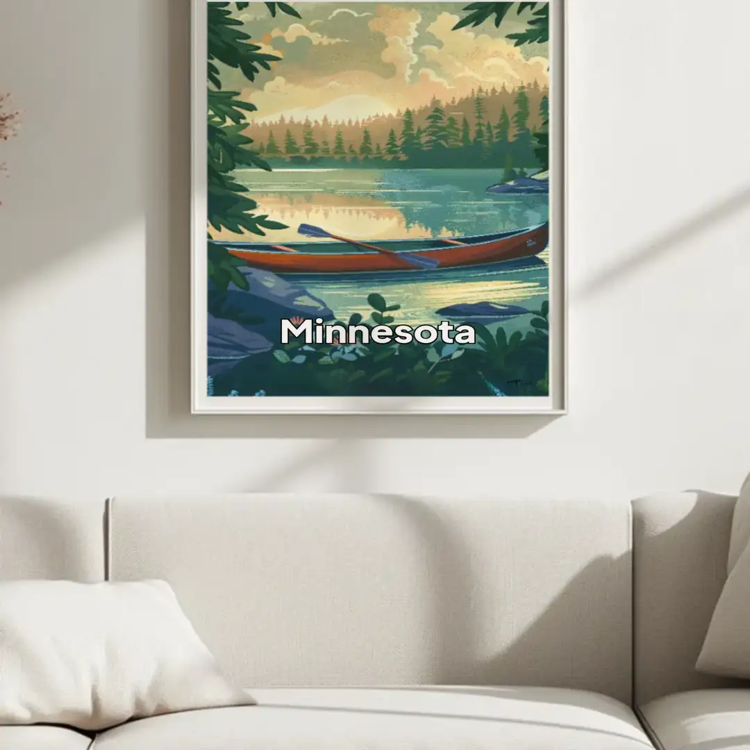 Poster Lake life