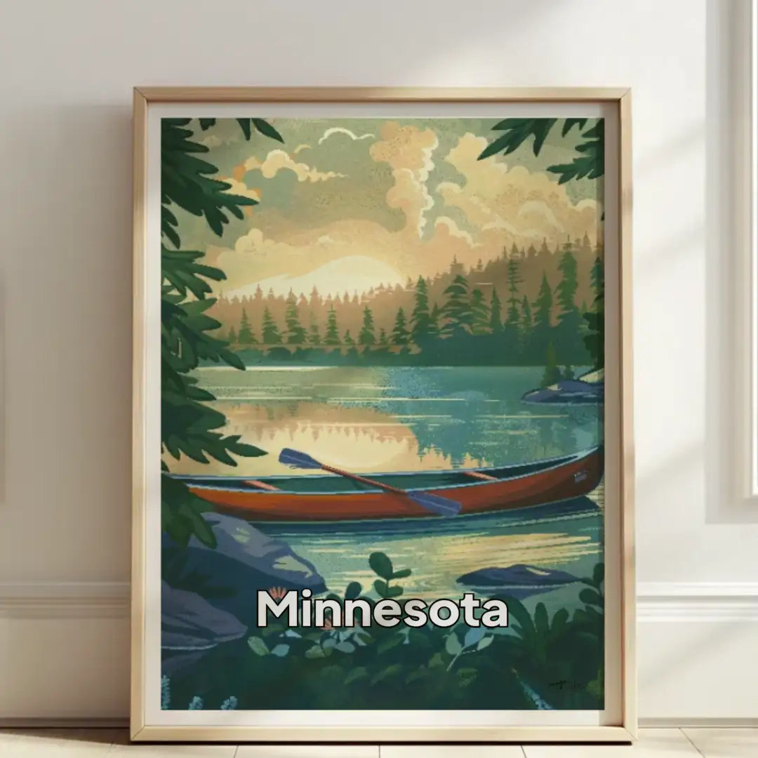 Poster Lake life