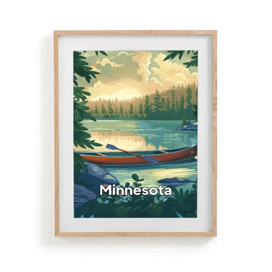 Poster Lake life